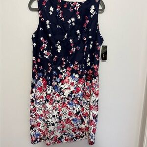 Alyx Navy and Pink Floral Dress